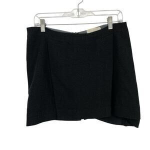 Kaelen Knit Wool Pencil Skirt Women Size 8 black Pleated